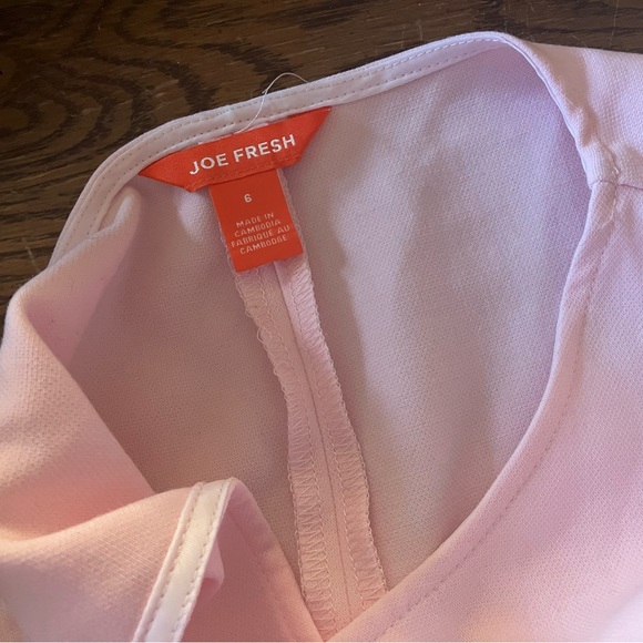 Joe Fresh pink shift dress size 6 - Picture 4 of 4